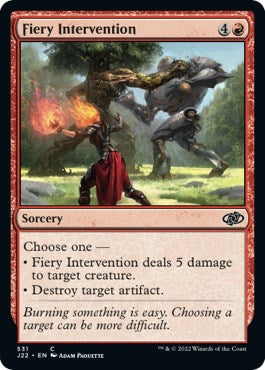 Fiery Intervention [Jumpstart 2022] | Gate City Games LLC