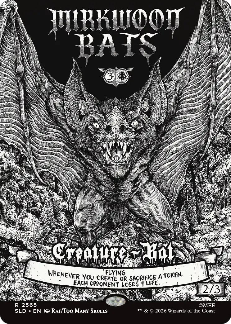 Mirkwood Bats [Secret Lair Drop Series] | Gate City Games LLC
