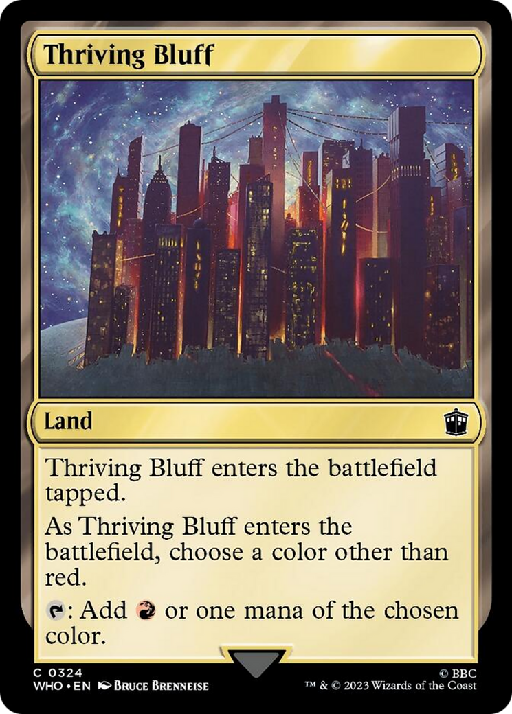 Thriving Bluff [Doctor Who] | Gate City Games LLC