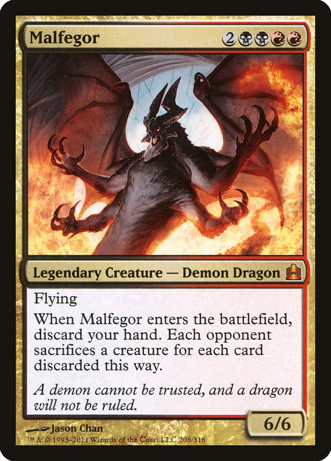 Malfegor [Commander 2011] | Gate City Games LLC