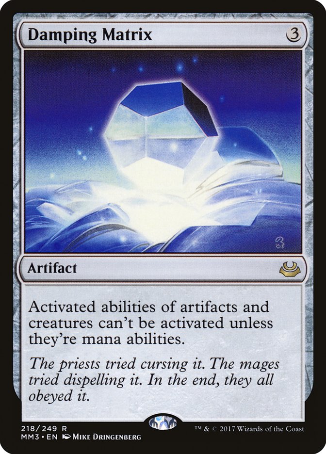 Damping Matrix [Modern Masters 2017] | Gate City Games LLC