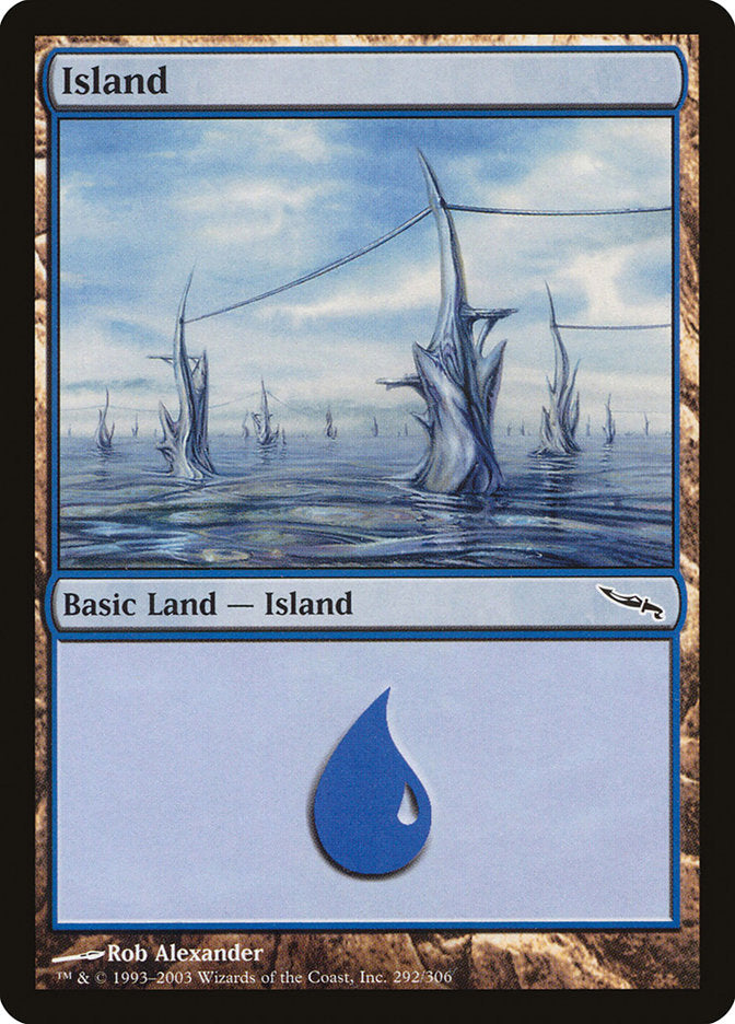 Island (292) [Mirrodin] | Gate City Games LLC