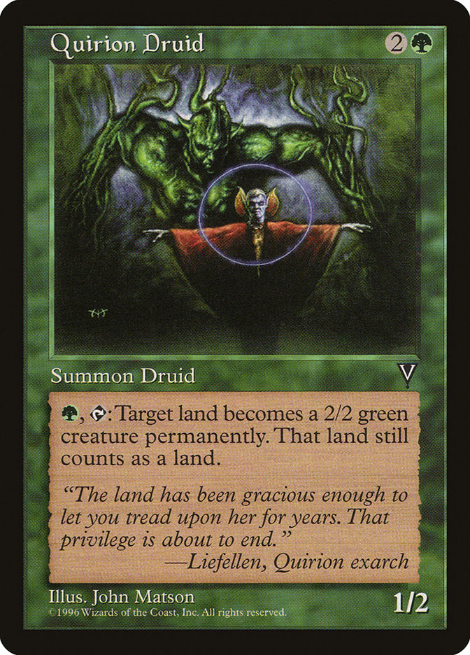 Quirion Druid [Visions] | Gate City Games LLC