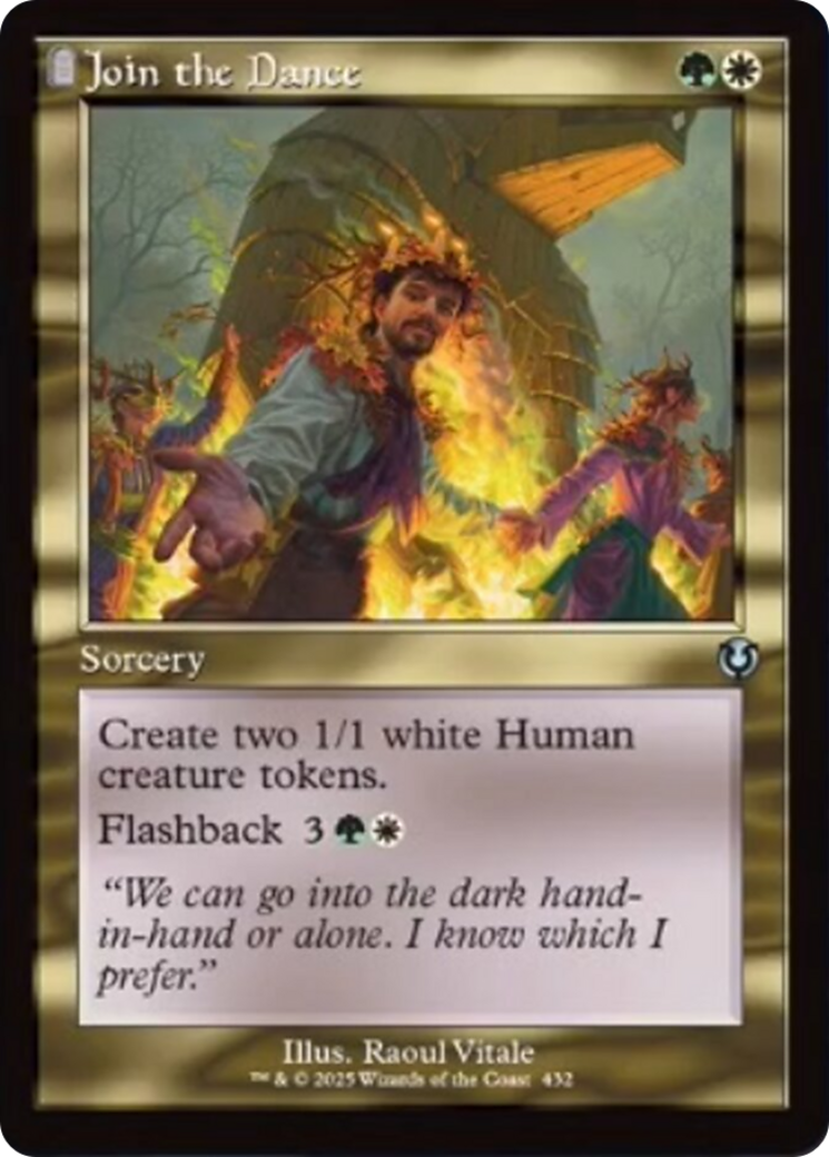 Join the Dance (Retro Frame) [Innistrad Remastered] | Gate City Games LLC
