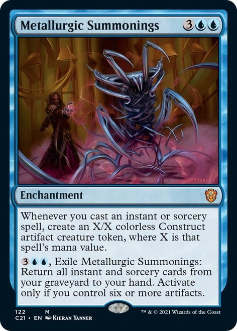 Metallurgic Summonings [Commander 2021] | Gate City Games LLC