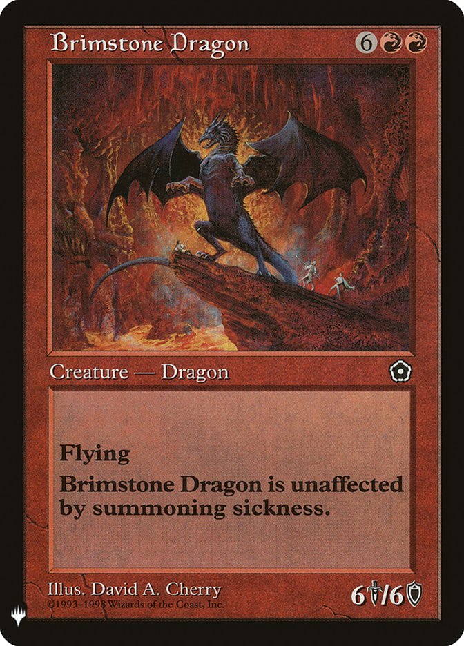 Brimstone Dragon [Mystery Booster] | Gate City Games LLC