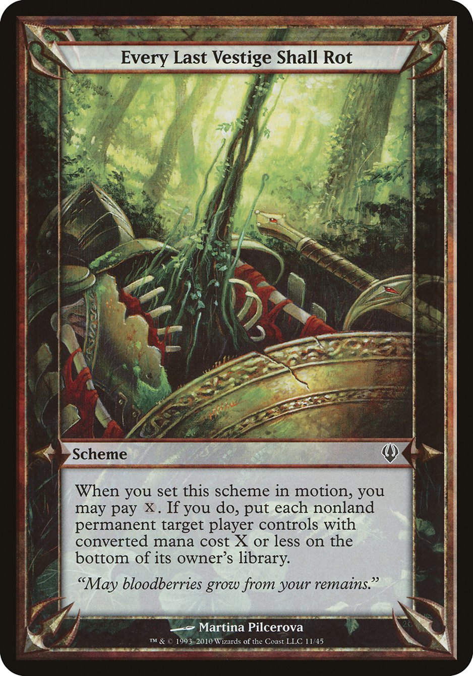 Every Last Vestige Shall Rot (Schemes) [Archenemy Schemes] | Gate City Games LLC