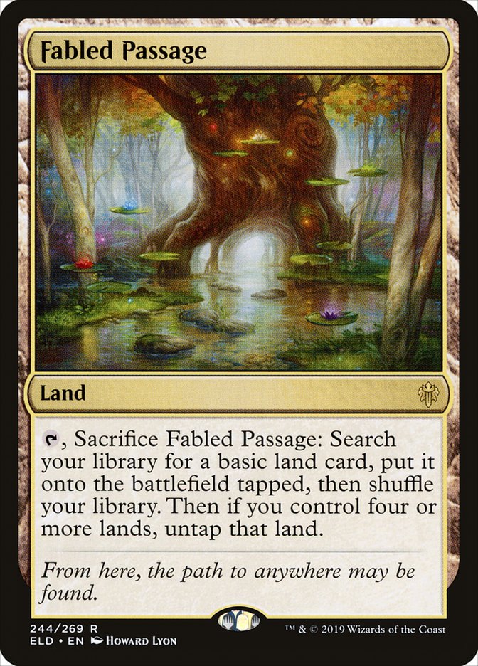 Fabled Passage [Throne of Eldraine] | Gate City Games LLC