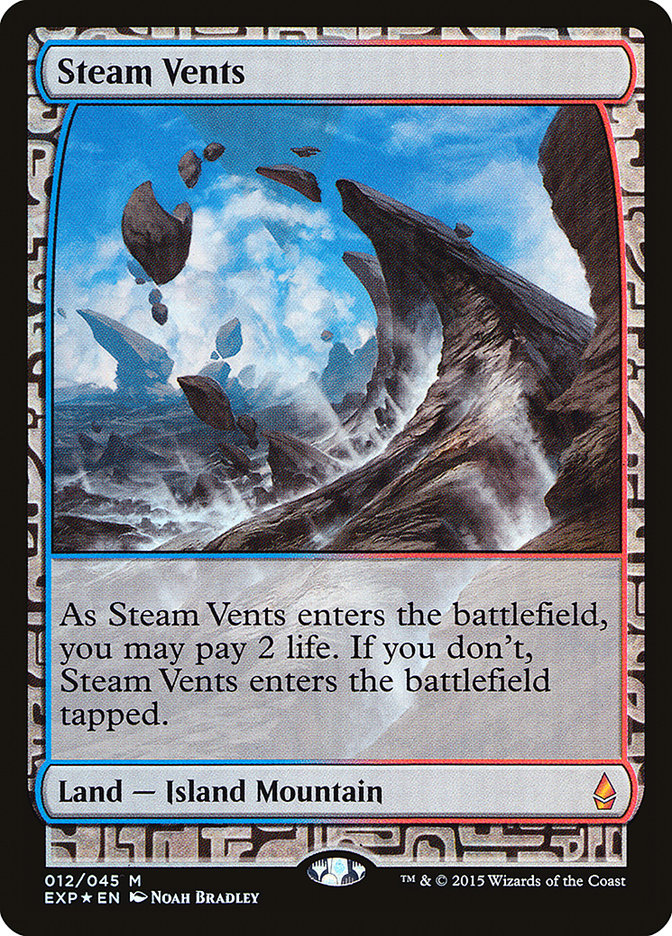 Steam Vents [Zendikar Expeditions] | Gate City Games LLC