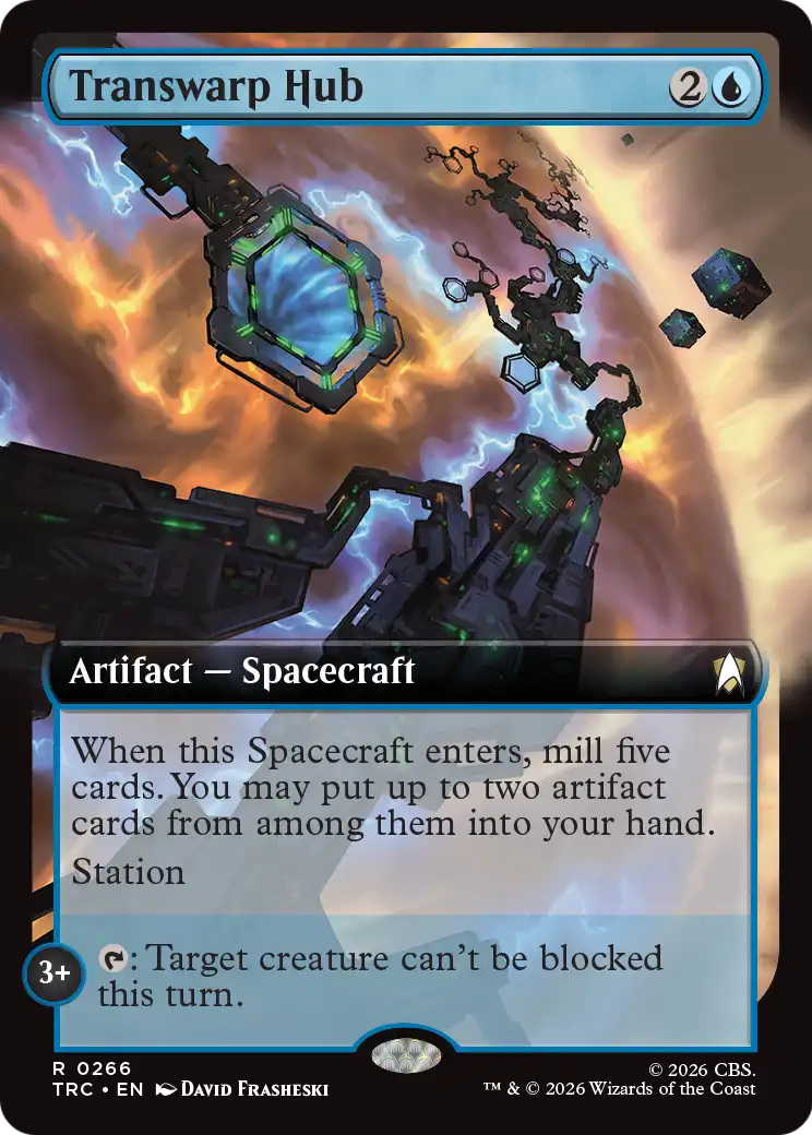 Transwarp Hub (Extended Art) [Star Trek Commander] | Gate City Games LLC