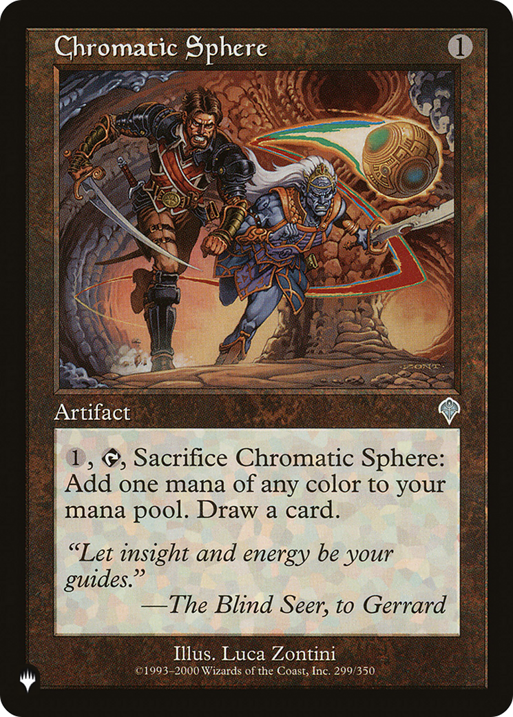 Chromatic Sphere [The List Reprints] | Gate City Games LLC