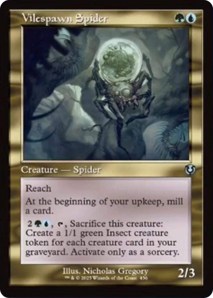 Vilespawn Spider (Retro Frame) [Innistrad Remastered] | Gate City Games LLC