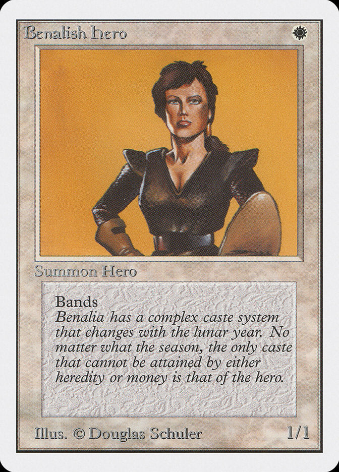 Benalish Hero [Unlimited Edition] | Gate City Games LLC