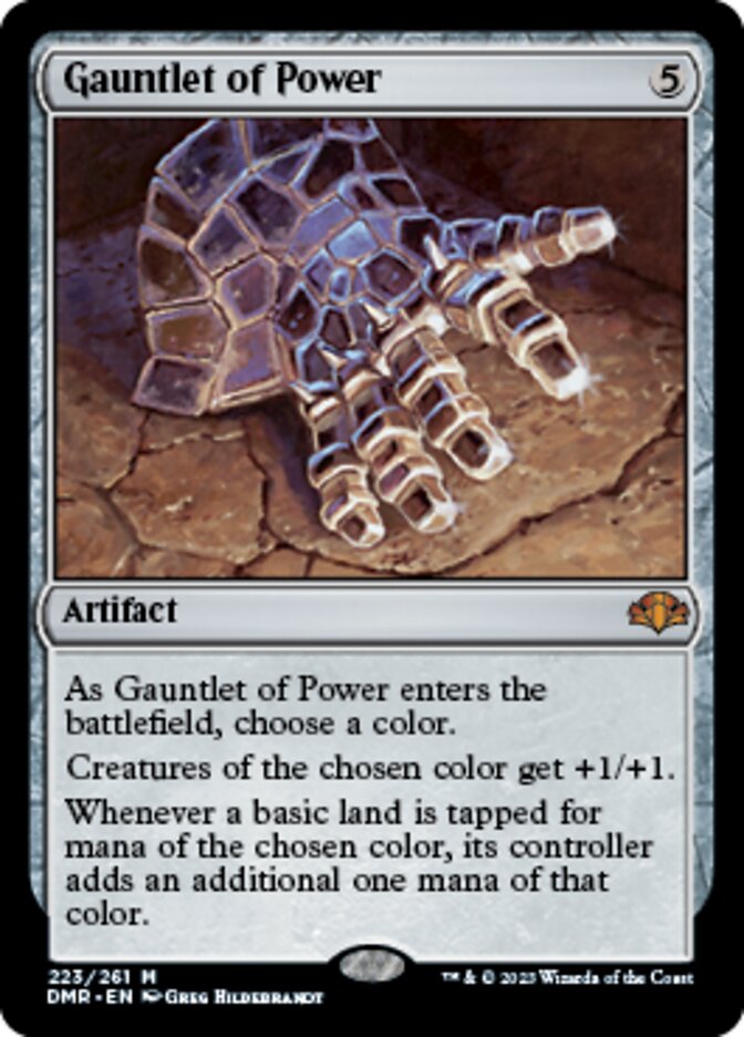 Gauntlet of Power [Dominaria Remastered] | Gate City Games LLC