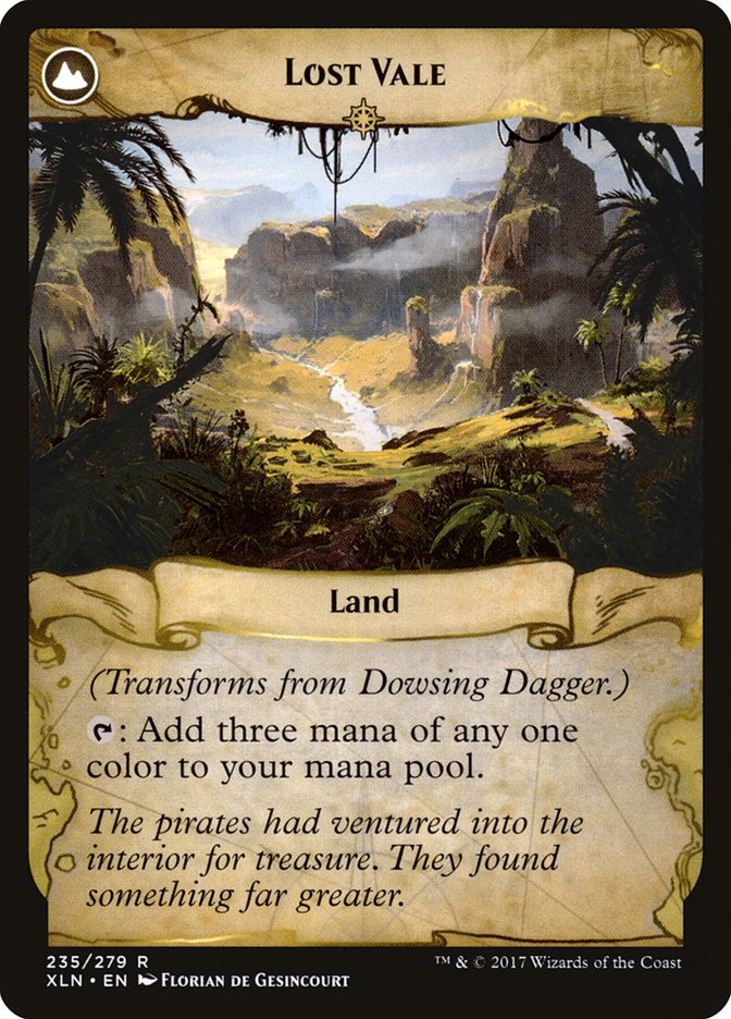 Dowsing Dagger // Lost Vale [Ixalan] | Gate City Games LLC