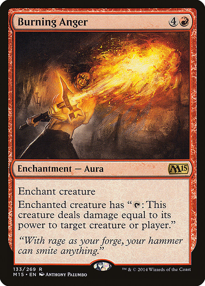 Burning Anger [Magic 2015] | Gate City Games LLC