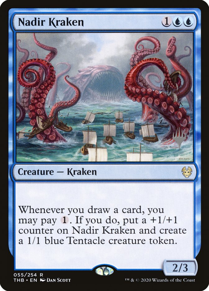 Nadir Kraken (Promo Pack) [Theros Beyond Death Promos] | Gate City Games LLC