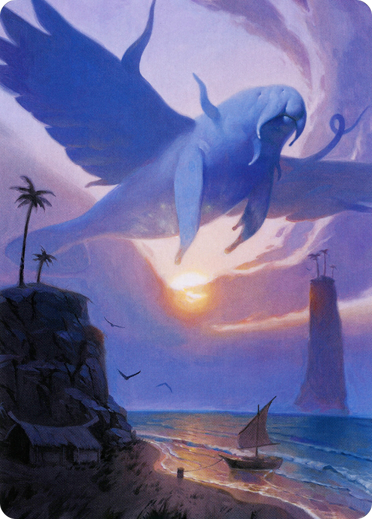 Aeromoeba Art Card [Modern Horizons 2 Art Series] | Gate City Games LLC