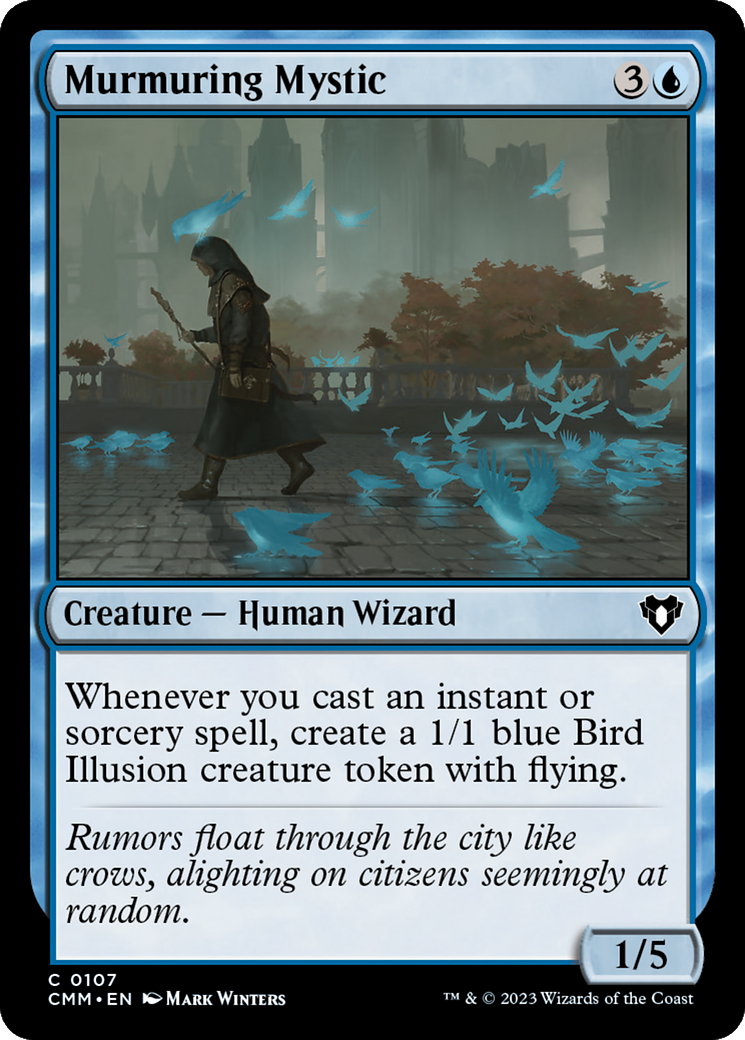 Murmuring Mystic [Commander Masters] | Gate City Games LLC