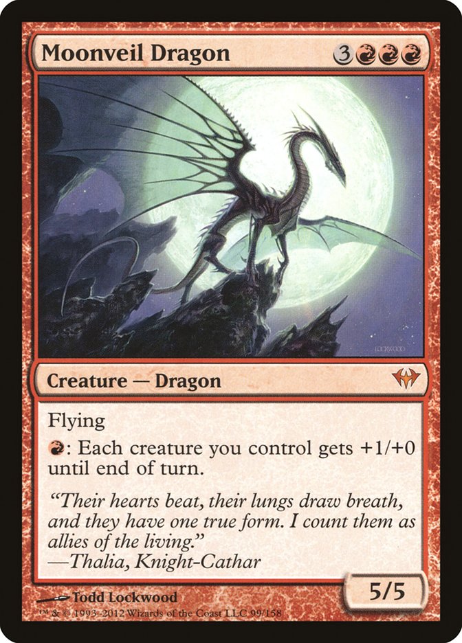 Moonveil Dragon [Dark Ascension] | Gate City Games LLC