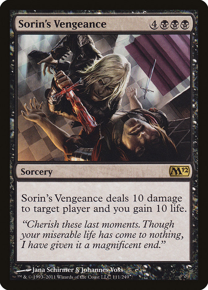 Sorin's Vengeance [Magic 2012] | Gate City Games LLC