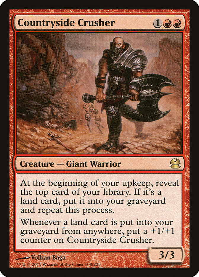 Countryside Crusher [Modern Masters] | Gate City Games LLC