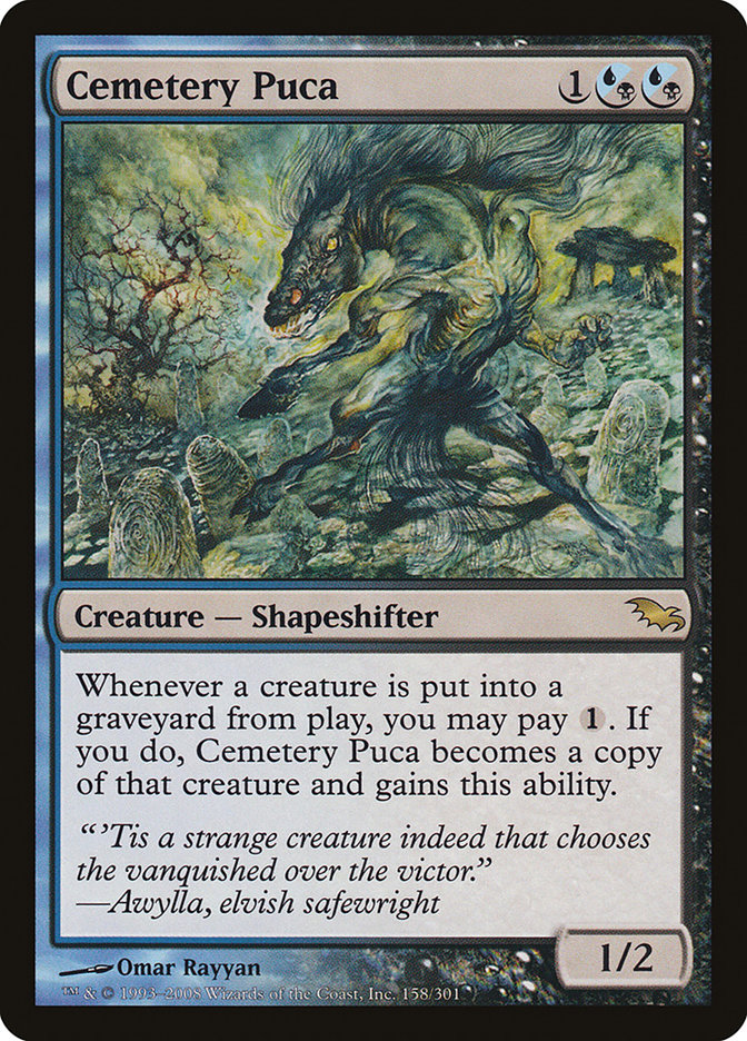 Cemetery Puca [Shadowmoor] | Gate City Games LLC
