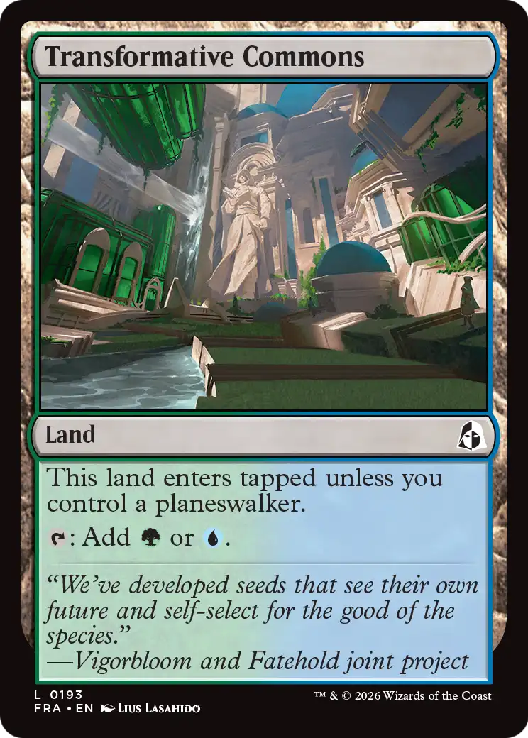 Transformative Commons [Reality Fracture] | Gate City Games LLC