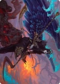 Eradicator Valkyrie Art Card [Kaldheim Art Series] | Gate City Games LLC