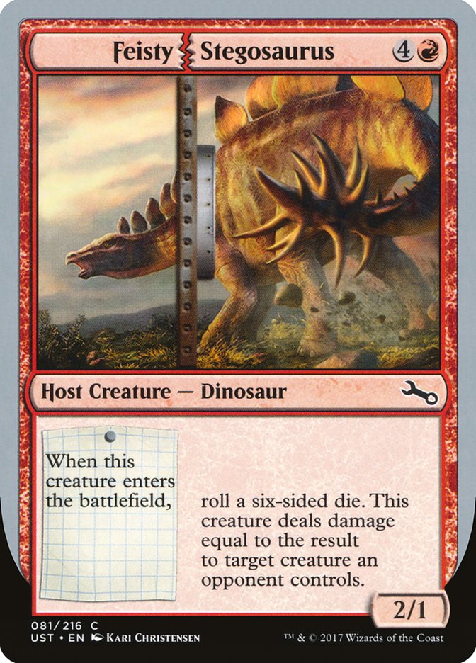 Feisty Stegosaurus [Unstable] | Gate City Games LLC