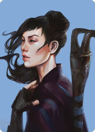 Yuriko, the Tiger's Shadow Art Card [Commander Masters Art Series] | Gate City Games LLC