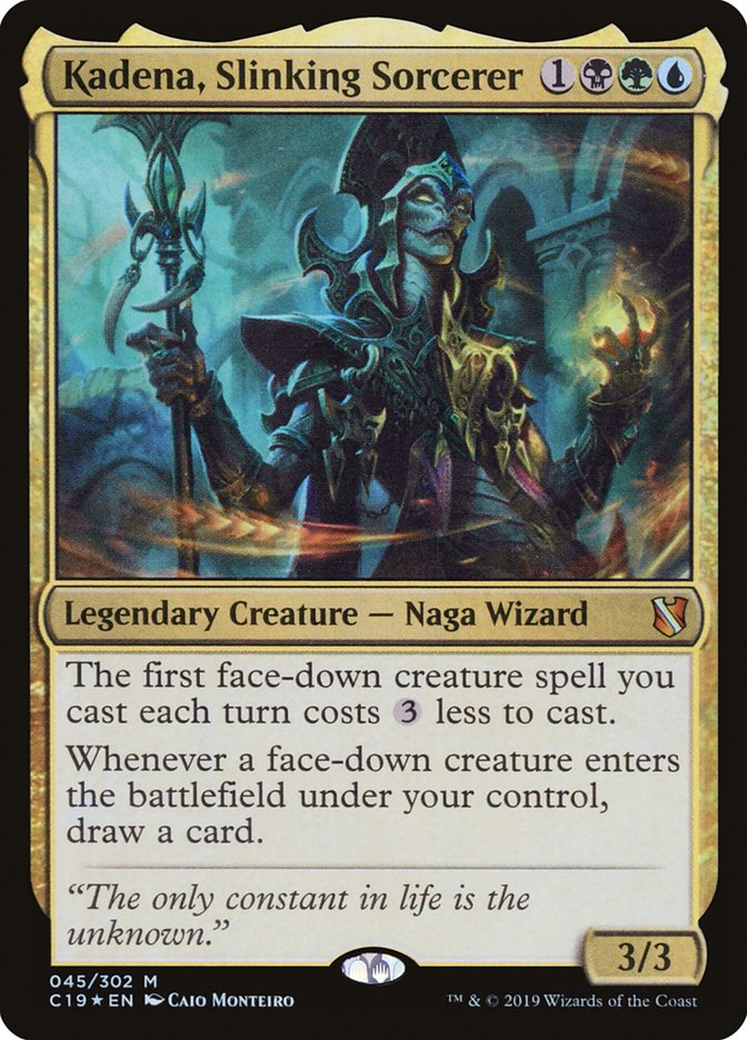 Kadena, Slinking Sorcerer [Commander 2019] | Gate City Games LLC
