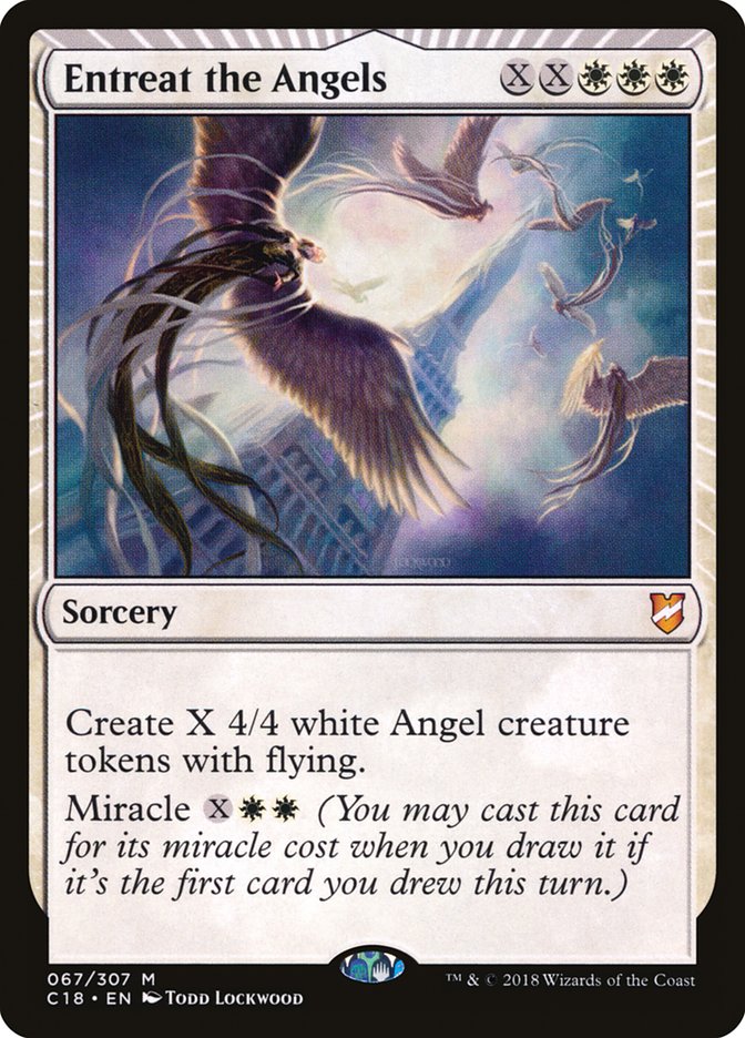 Entreat the Angels [Commander 2018] | Gate City Games LLC