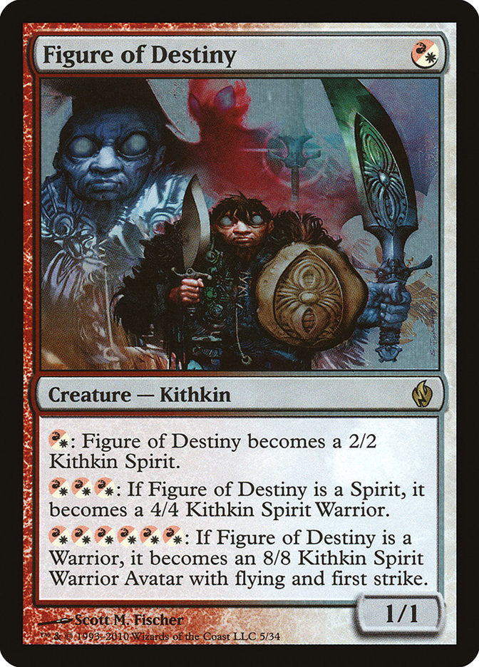 Figure of Destiny [Premium Deck Series: Fire and Lightning] | Gate City Games LLC