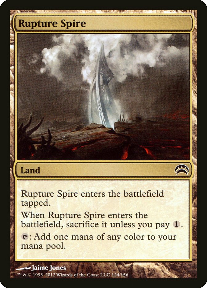 Rupture Spire [Planechase 2012] | Gate City Games LLC