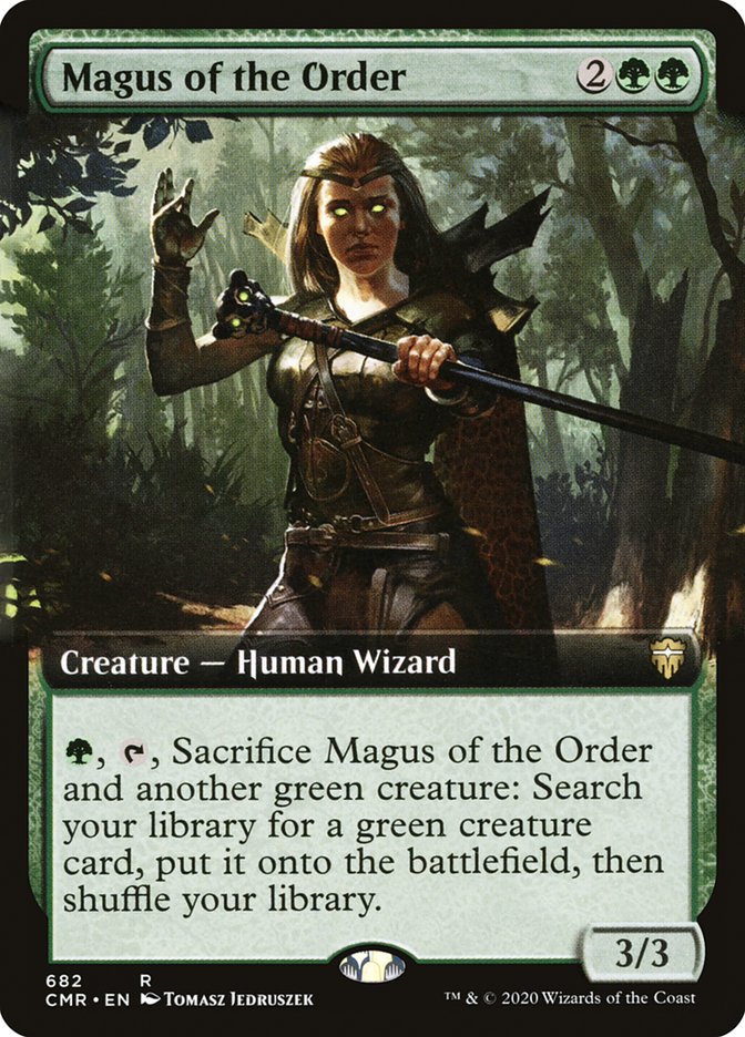 Magus of the Order (Extended Art) [Commander Legends] | Gate City Games LLC