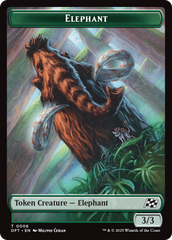 Insect // Elephant Double-Sided Token [Aetherdrift Tokens] | Gate City Games LLC