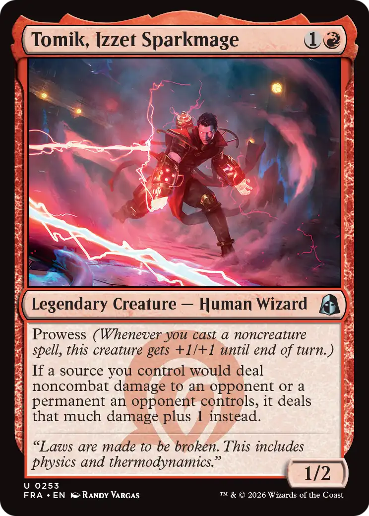 Tomik, Izzet Sparkmage [Reality Fracture] | Gate City Games LLC