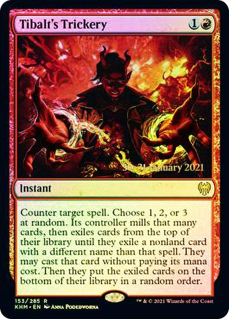 Tibalt's Trickery [Kaldheim Prerelease Promos] | Gate City Games LLC