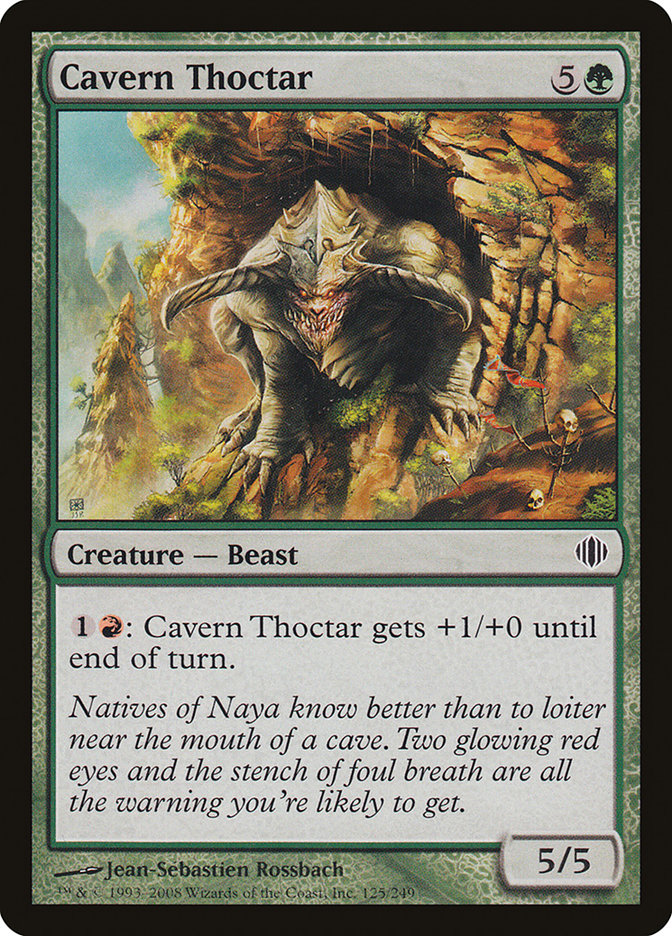 Cavern Thoctar [Shards of Alara] | Gate City Games LLC