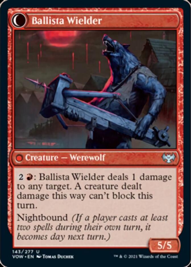 Ballista Watcher // Ballista Wielder [Innistrad: Crimson Vow] | Gate City Games LLC