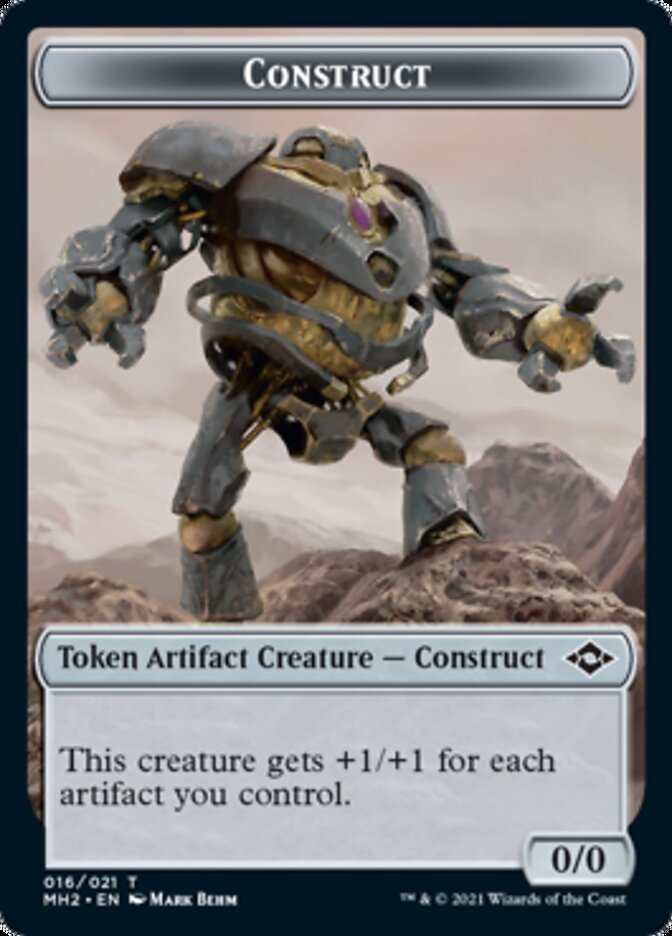 Construct // Food (18) Double-Sided Token [Modern Horizons 2 Tokens] | Gate City Games LLC