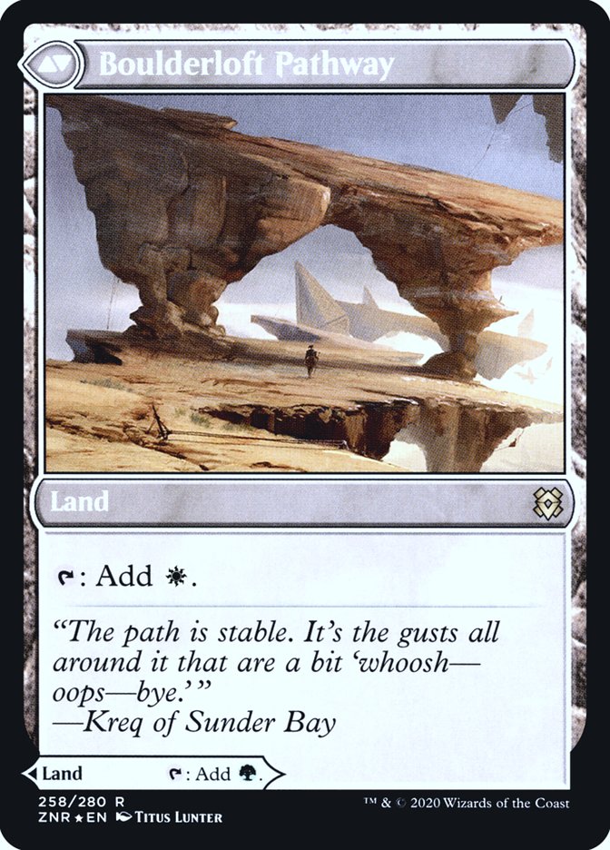 Branchloft Pathway // Boulderloft Pathway [Zendikar Rising Prerelease Promos] | Gate City Games LLC