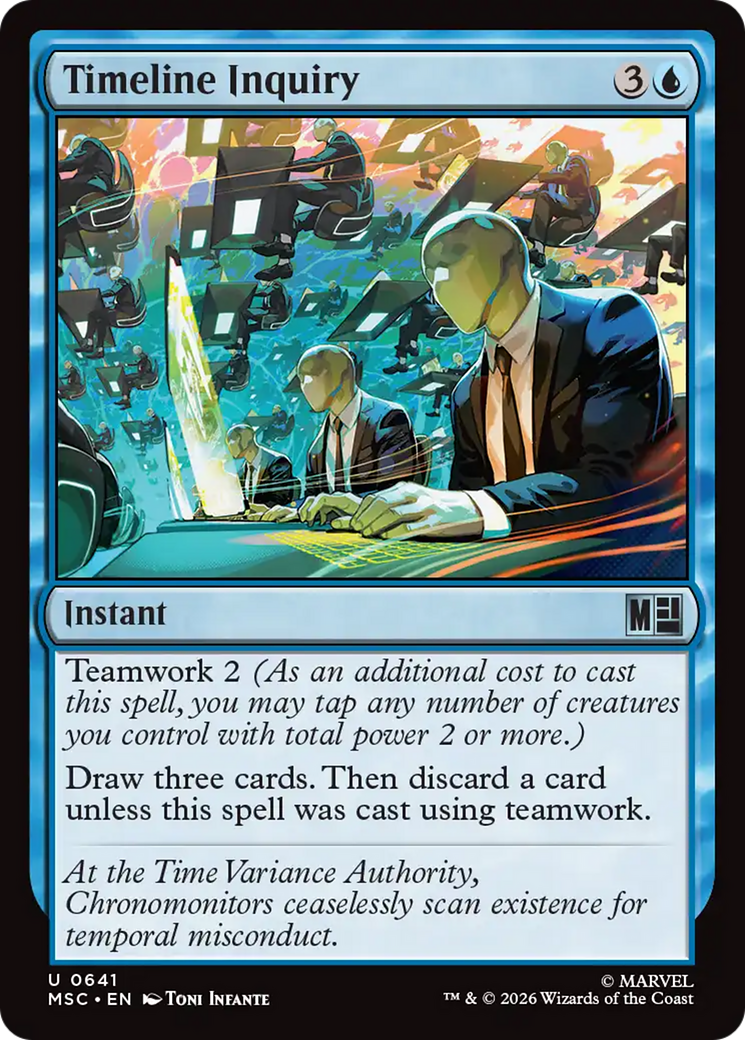 Timeline Inquiry [Marvel Super Heroes Commander] | Gate City Games LLC