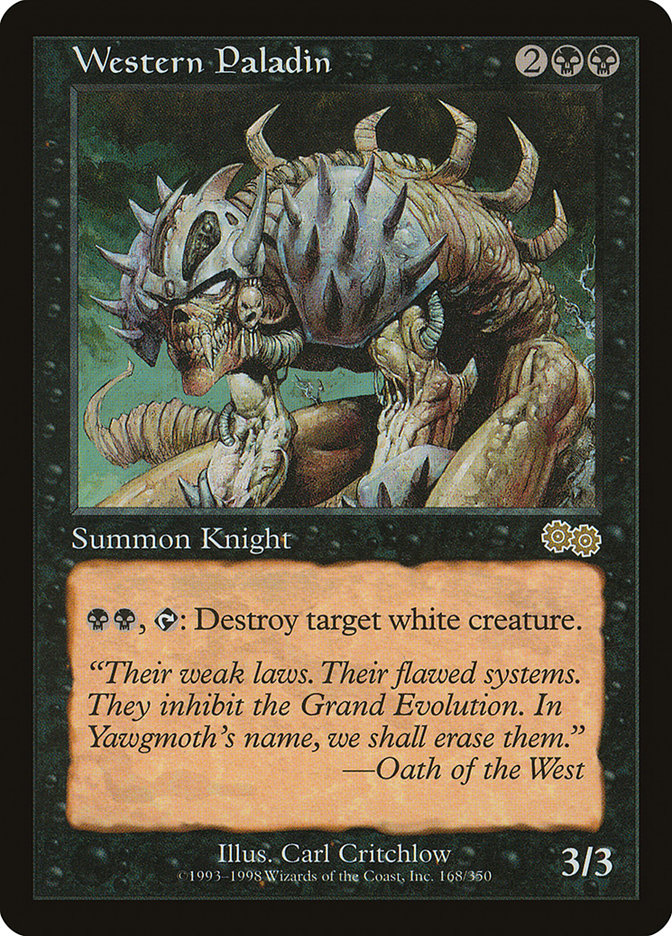 Western Paladin [Urza's Saga] | Gate City Games LLC
