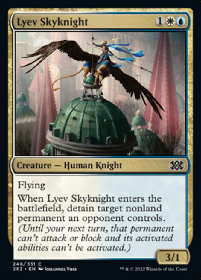 Lyev Skyknight [Double Masters 2022] | Gate City Games LLC