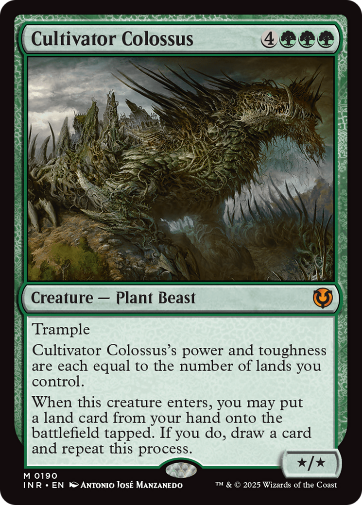 Cultivator Colossus [Innistrad Remastered] | Gate City Games LLC