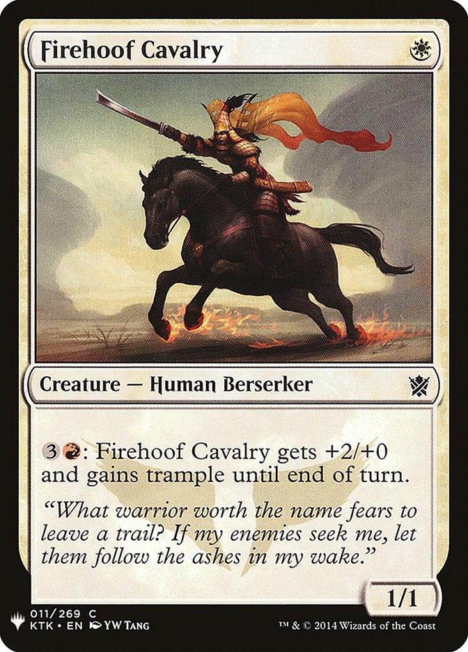 Firehoof Cavalry [Mystery Booster] | Gate City Games LLC