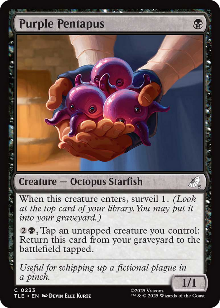 Purple Pentapus [Avatar: The Last Airbender: Eternal-Legal] | Gate City Games LLC