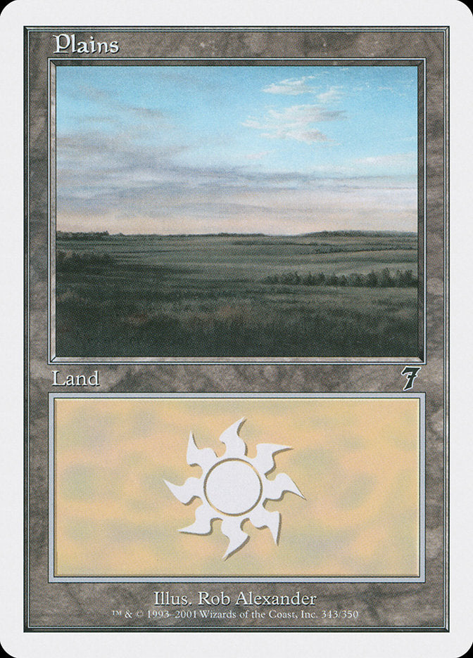 Plains (343) [Seventh Edition] | Gate City Games LLC